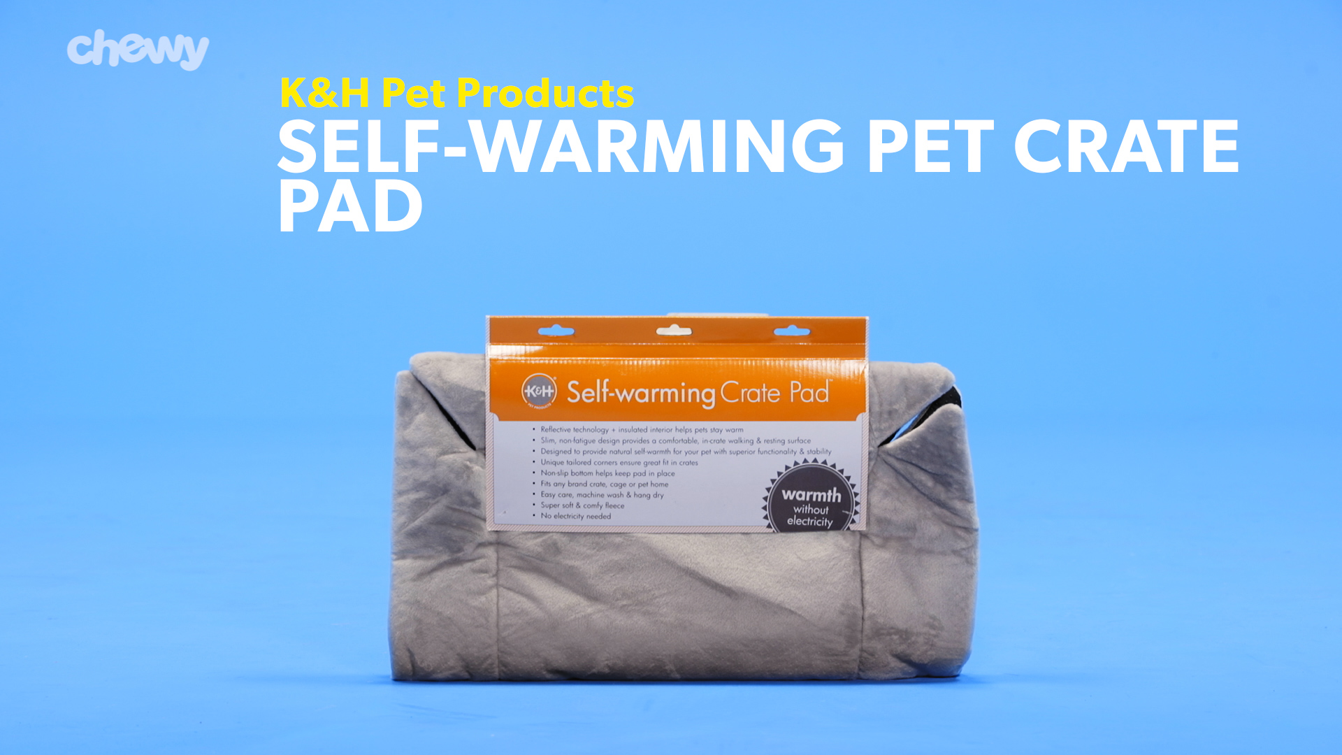 Self warming 2025 crate pad