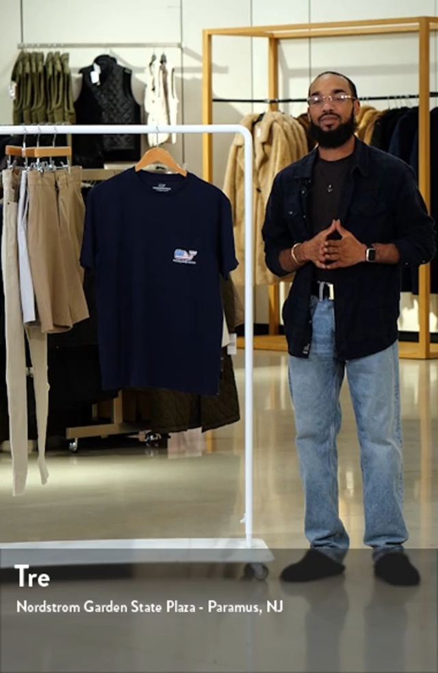 vineyard vines Whale Flag Cotton Graphic T-Shirt Nordstrom