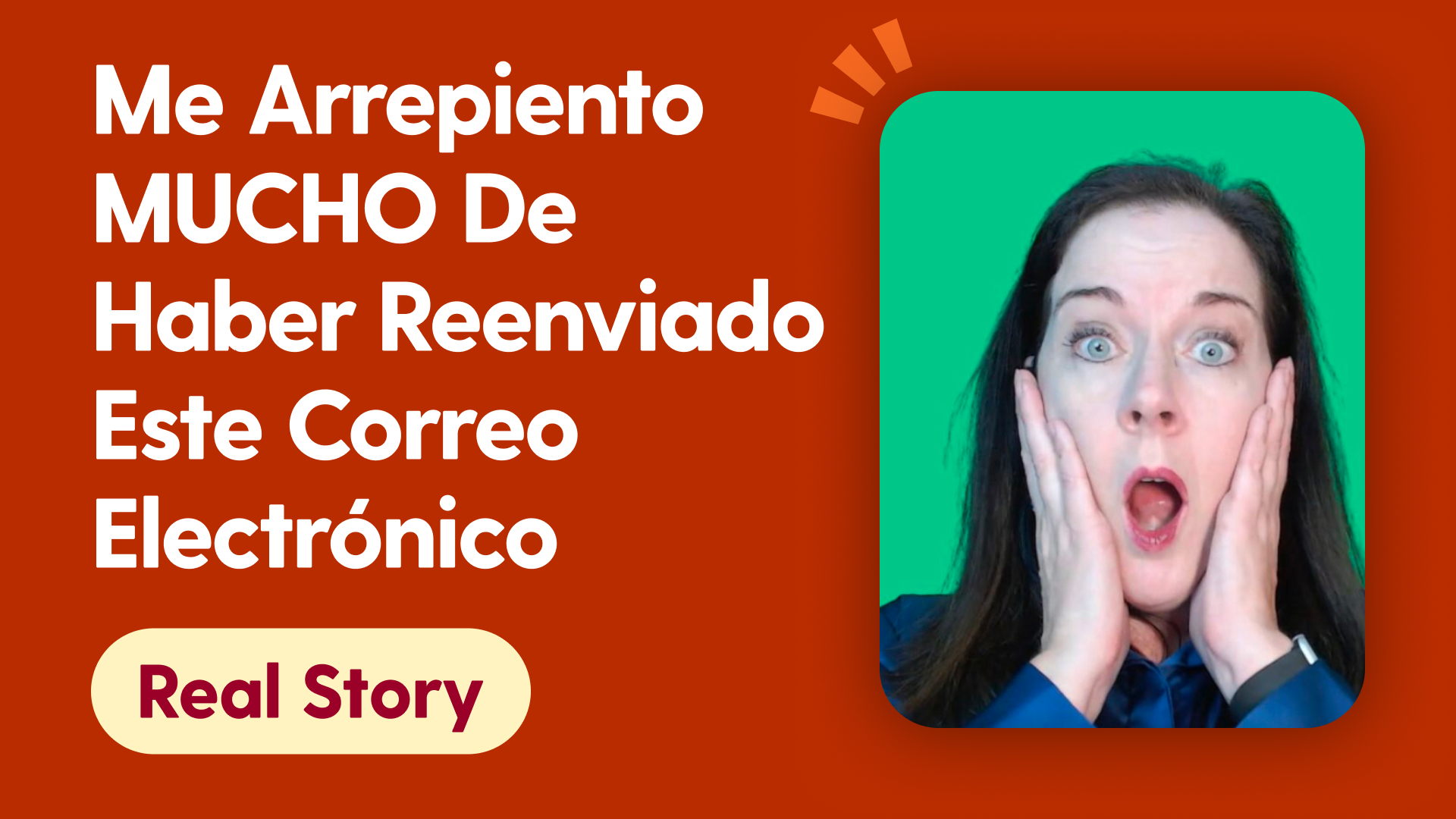 Me arrepiento MUCHO de haber reenviado este correo electrónico