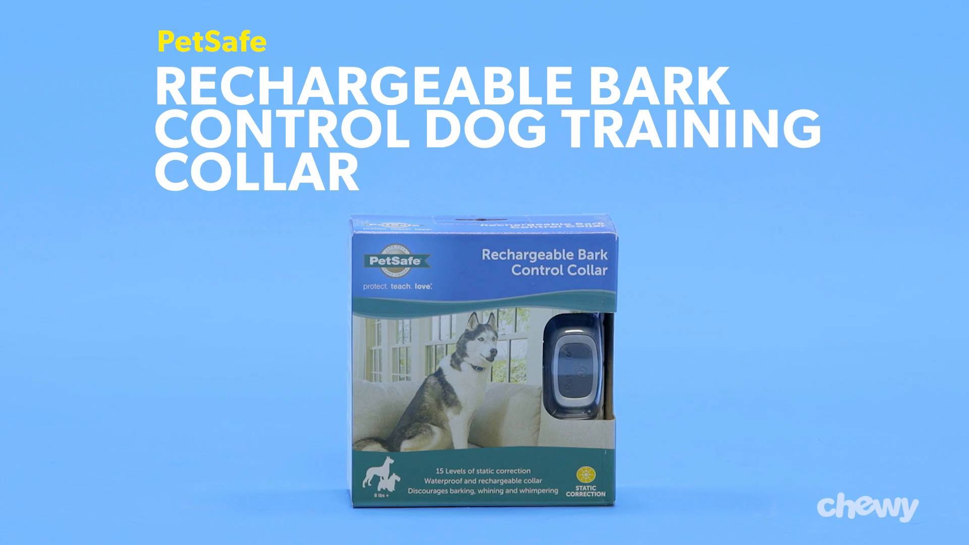 Rechargeable bark best sale control collar petsafe