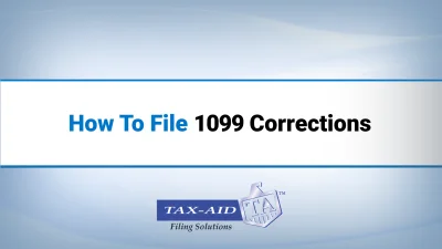 How To File 1099 Correction