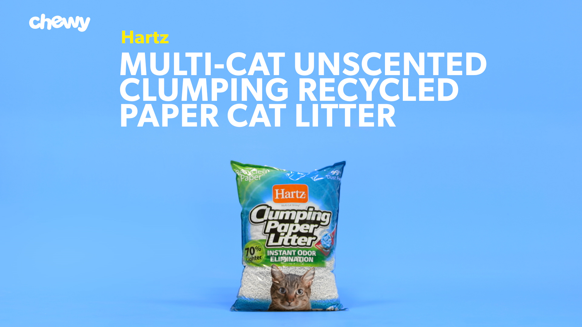 Hartz clumping paper litter hotsell