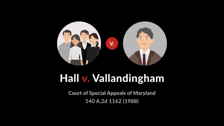 Hall v. Vallandingham