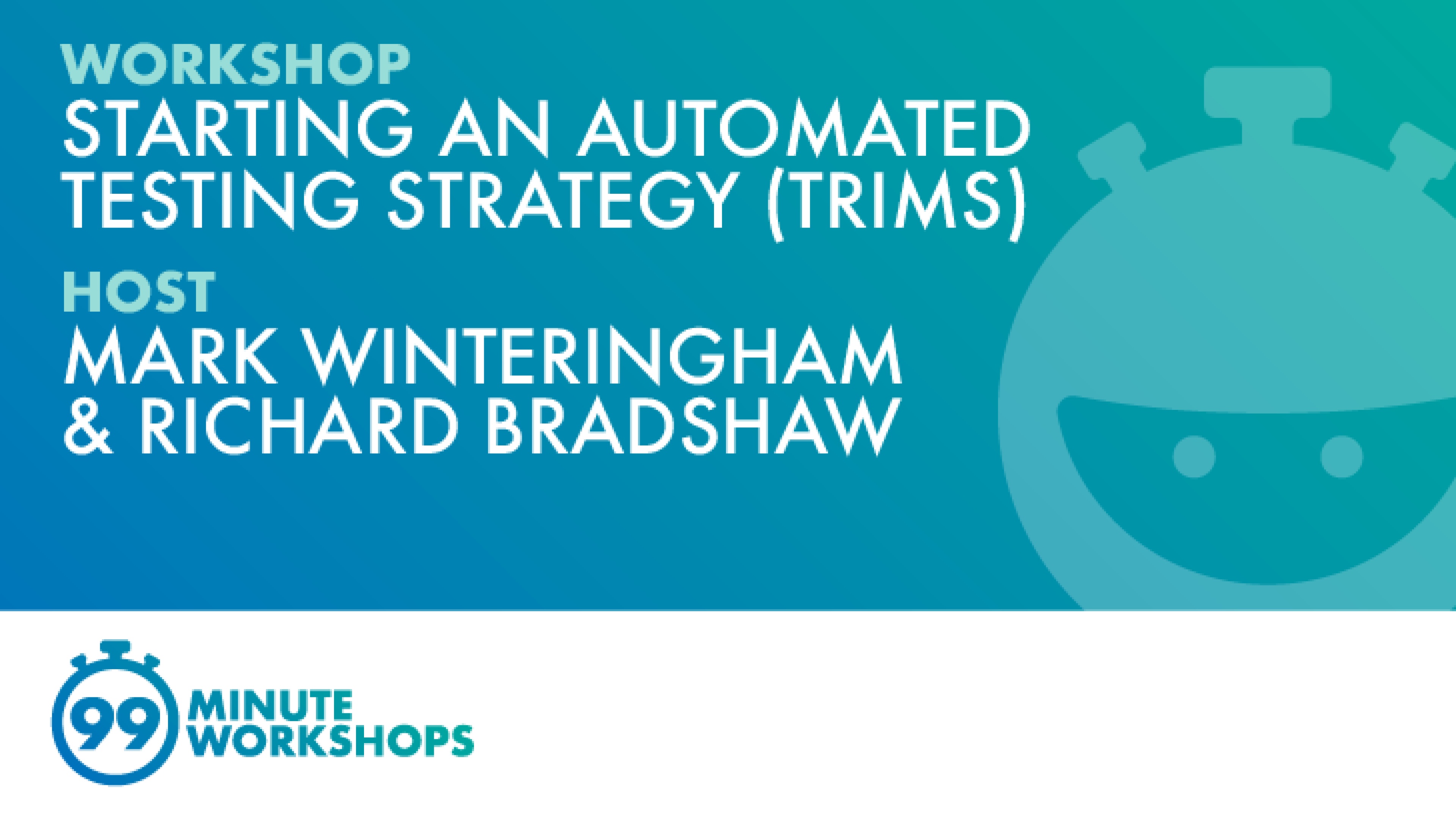 Starting An Automated Testing Strategy