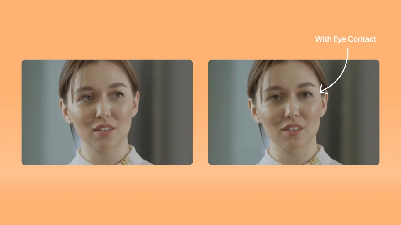 Eye Contact: AI Video Effect