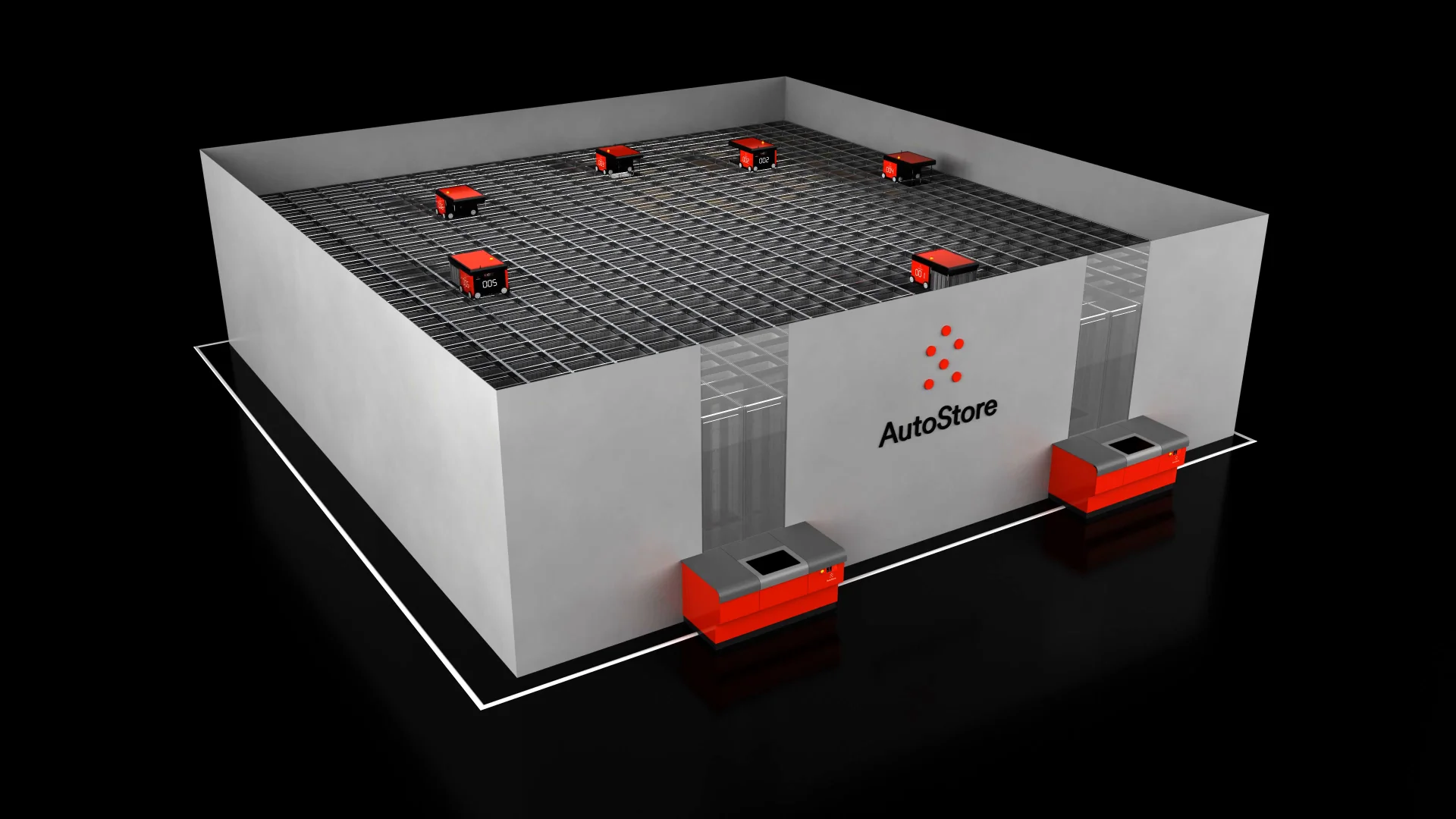 AutoStore Grid density illustration