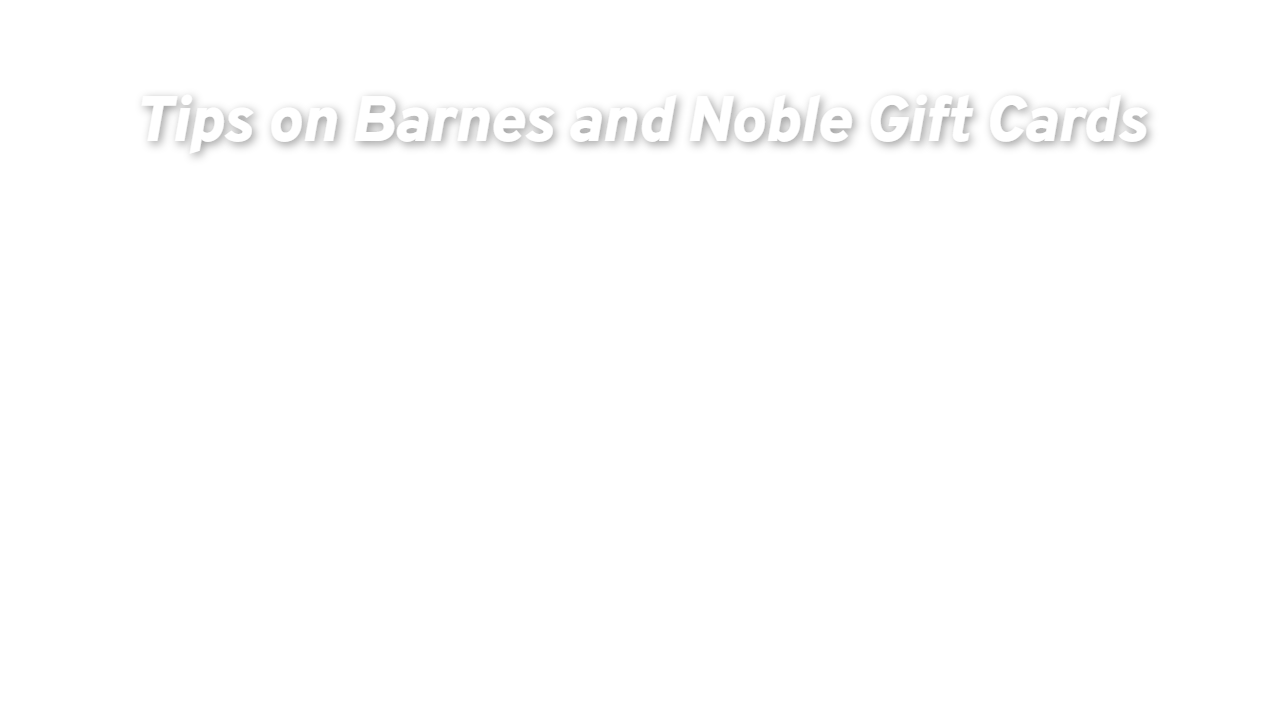 barnes and noble gift card balance
