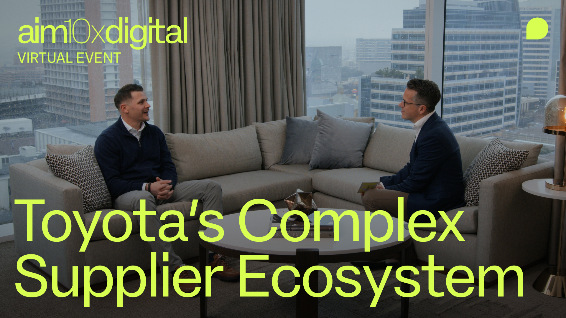 How Toyota Is Enabling Digital Supplier Collaboration (aim10x digital 2024) o9 Solutions