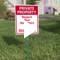 Private Property Respect Lawn Boss Sign