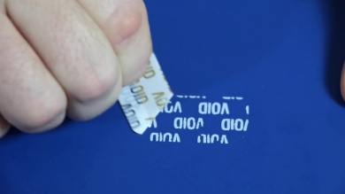 Consecutive Numbered on Roll Label