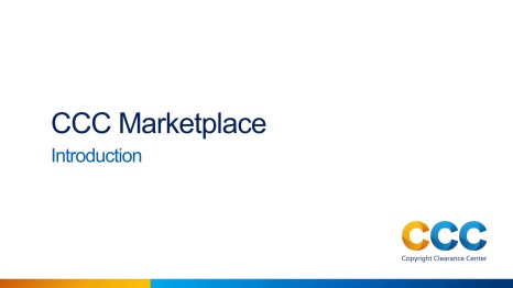 Marketplace Introduction