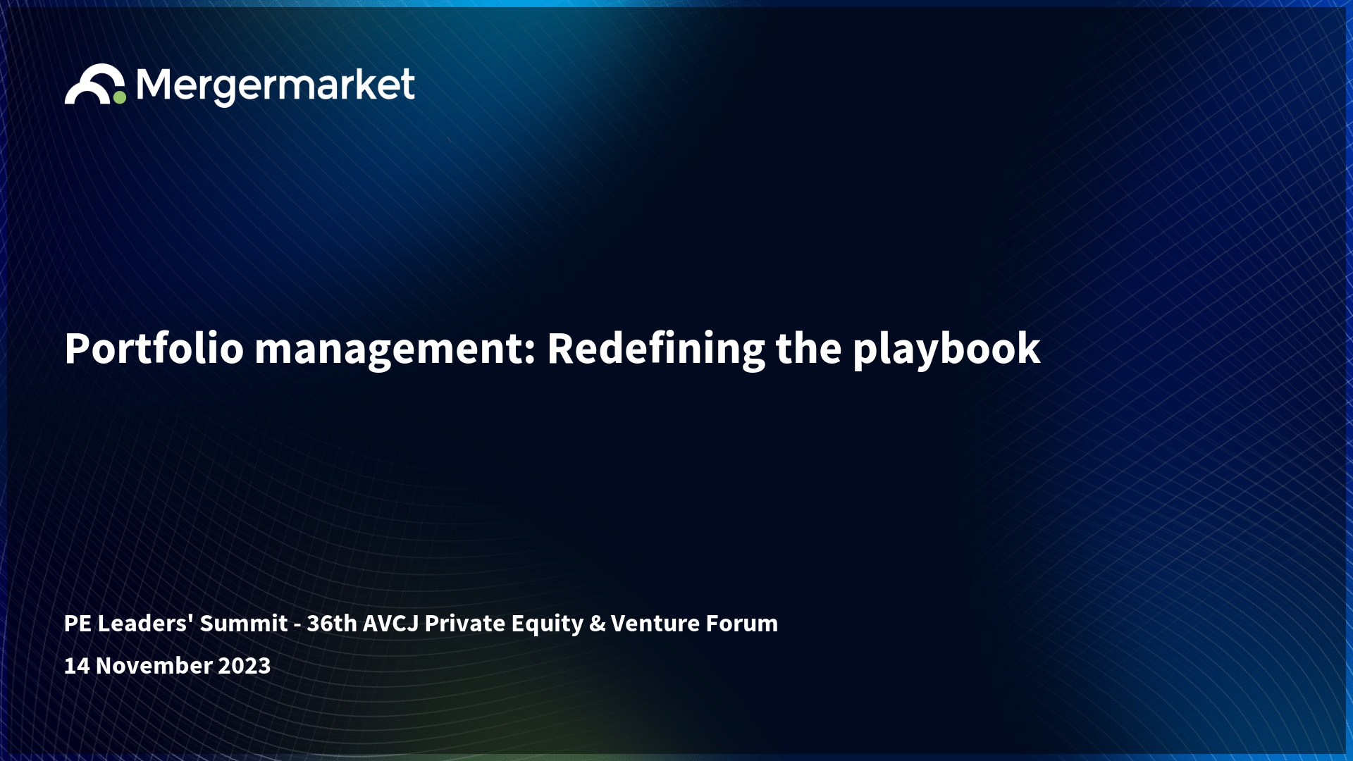 Agenda AVCJ Private Equity Venture Forum