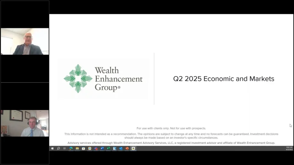AMR Team Webinar _ Q2 Economics and Market Outlook Edited