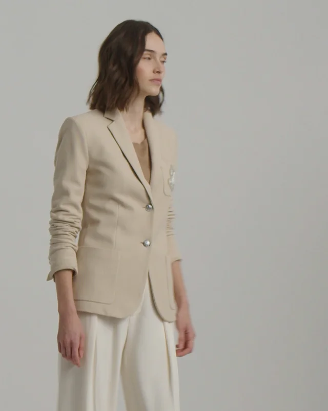 Lauren Ralph Lauren Bullion Jacquard Blazer | Nordstrom