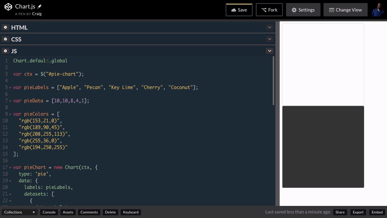 Data Design With Chart.js - Global Options