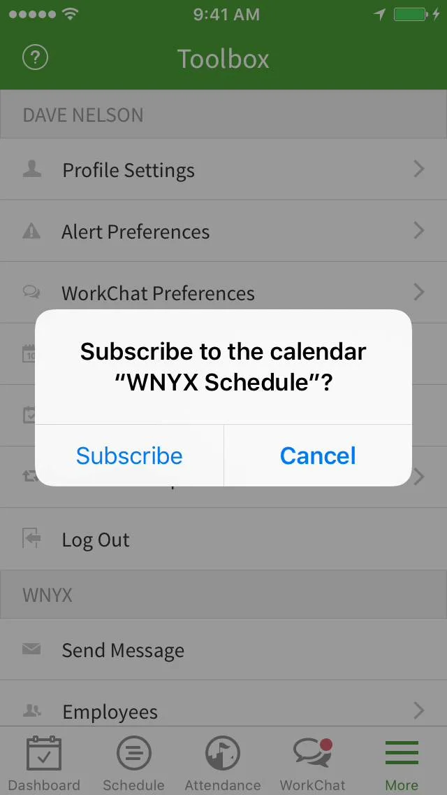 Syncing Your Schedule to the iOS Calendar App – When I Work Help Center