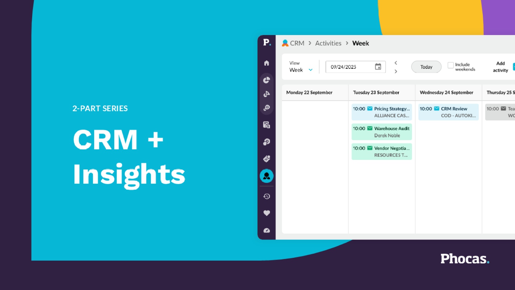 CRM &amp; Insights for sales managers