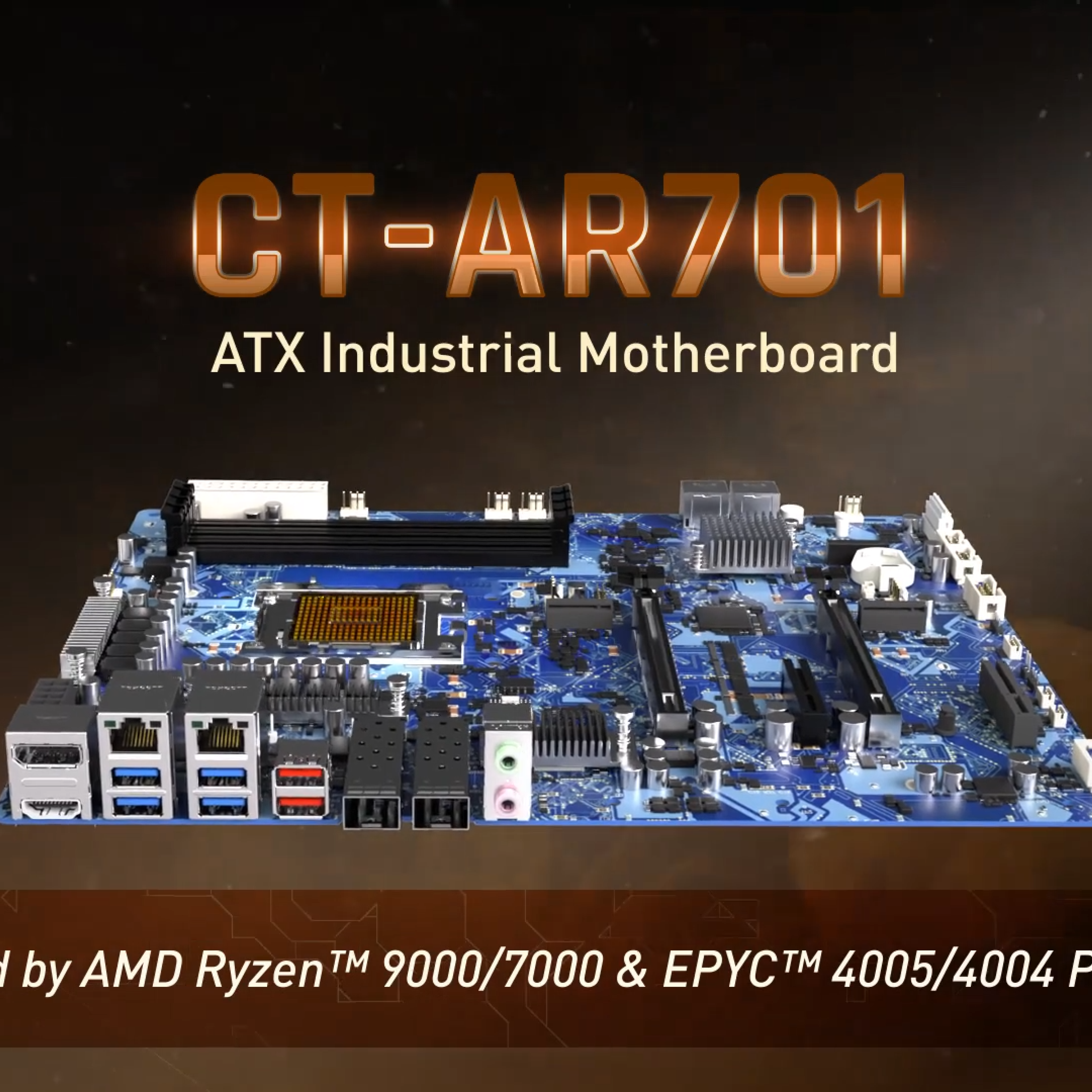 CT-AR701: Industrial ATX Motherboard Powered by AMD AM5 Platform episode artwork
