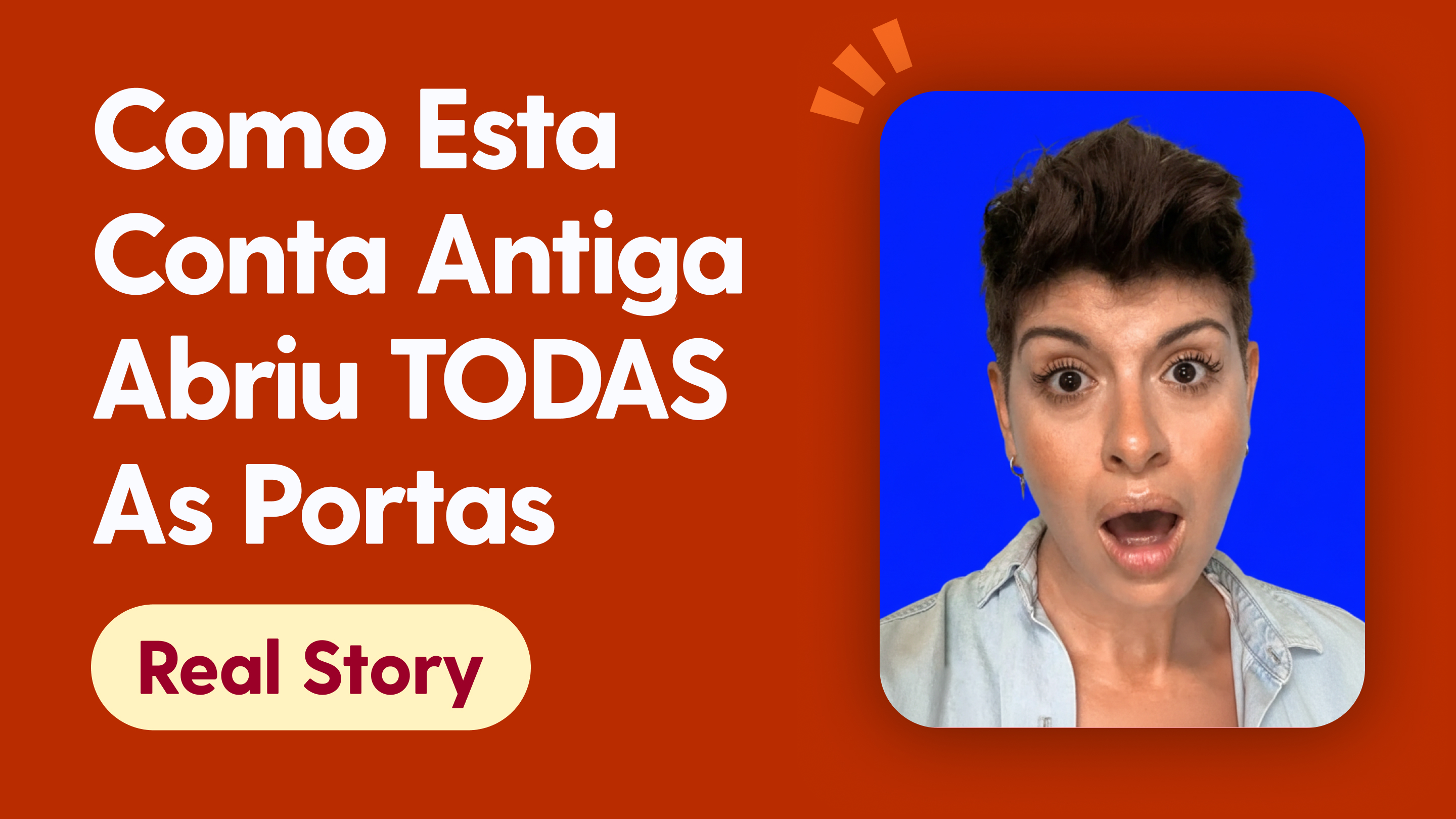 Como esta conta antiga abriu TODAS as portas