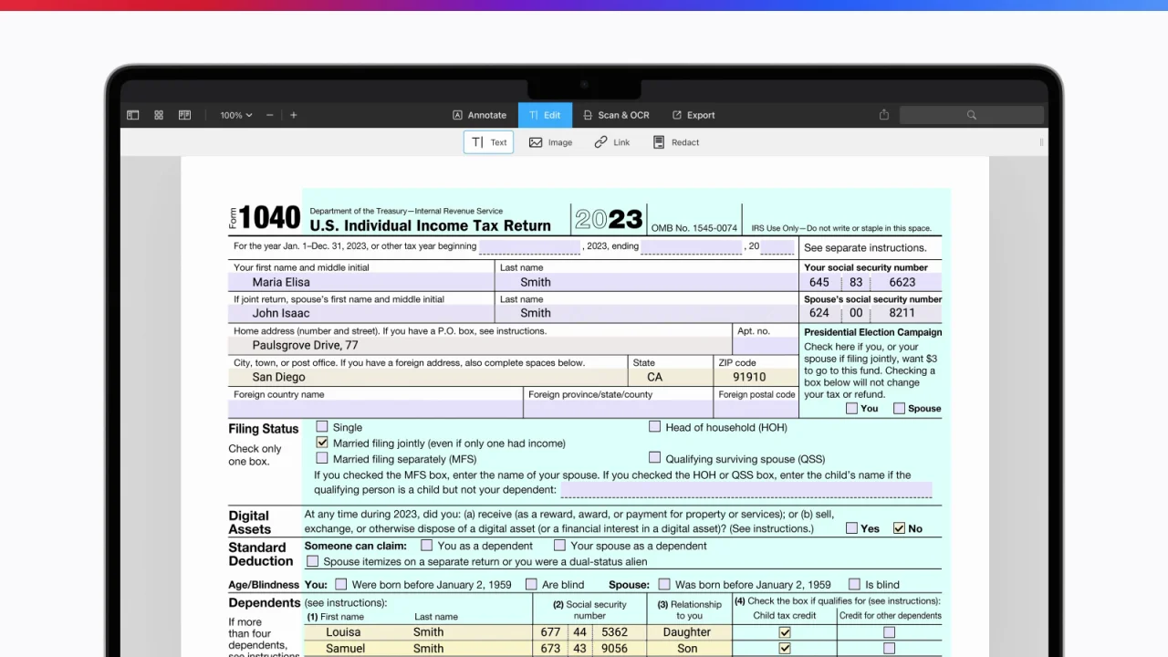 Australian Online Tax Return