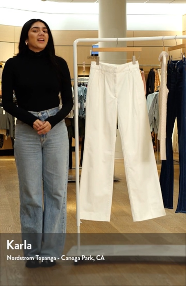 Favorite Daughter Side Zip Pleated Pants