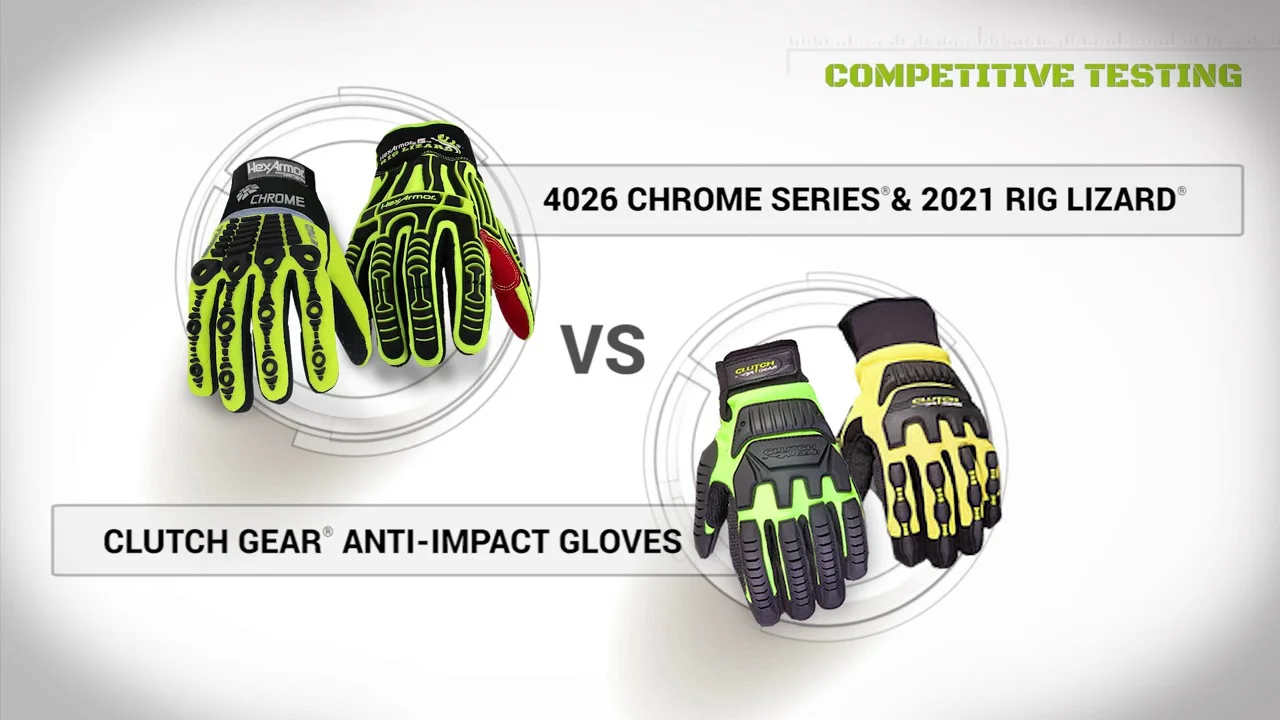 Clutch Gear Impact Protection Mechanics Glove Lined with Punkban MXVSBPB/XL