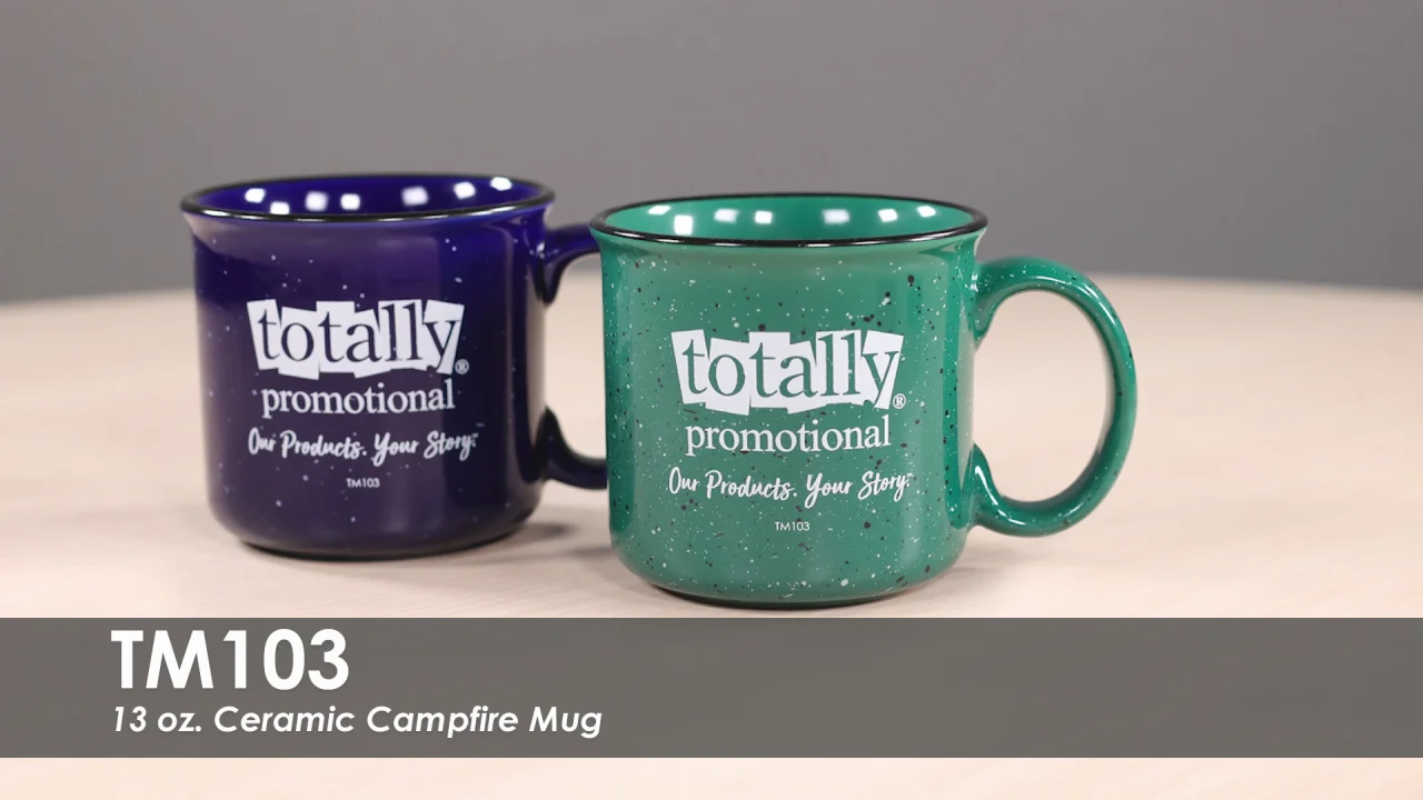 fancy ceramic mug with logo branding – Skyline promotionals