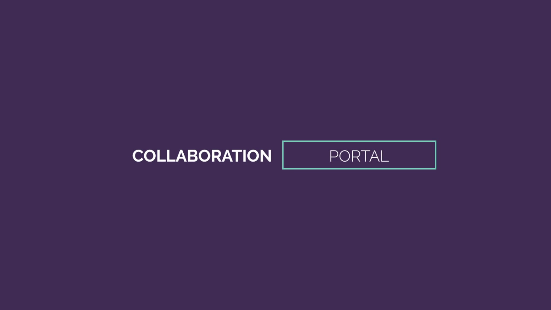 parent overview video for collaboration portal