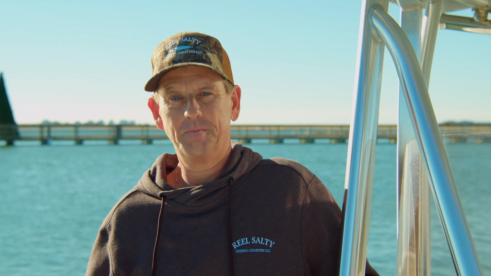 Business Card: Reely Salty Fishing Charters