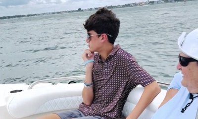 Boating with Jammie