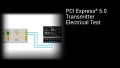 PCI Express® 5.0 송신기 전기 테스트