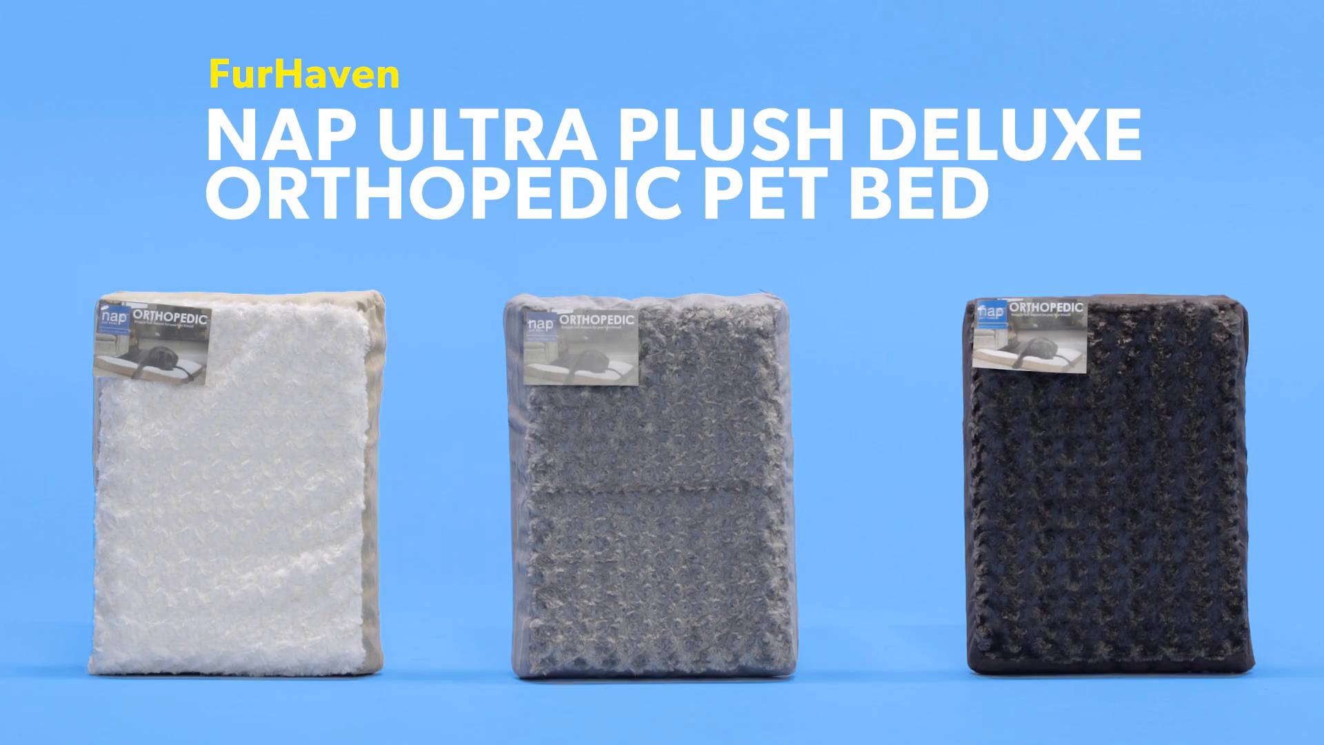 Furhaven nap hotsell pet bed