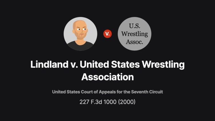 Lindland v. United States Wrestling Association