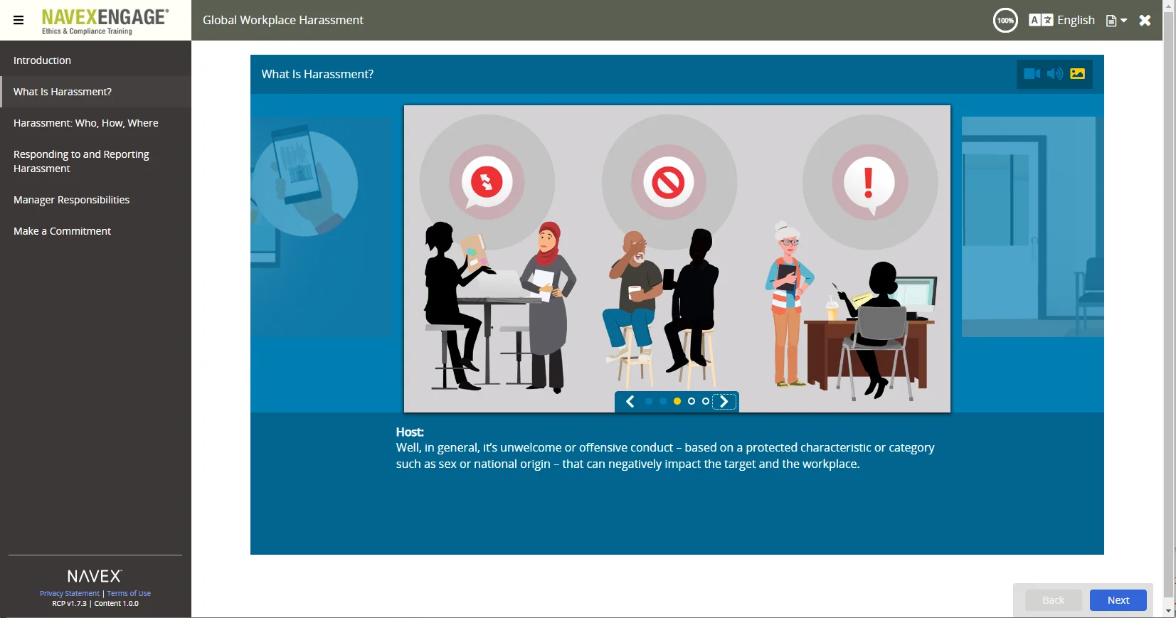 Global Workplace Harassment NAVEX image