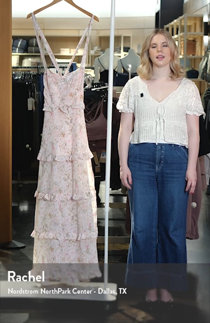 Petal & Pup Lillee Floral Print Tiered Maxi Dress | Nordstrom