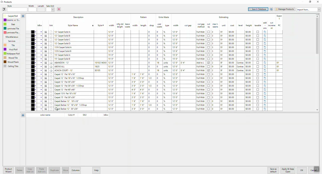 Hiding items on the segmentation canvas