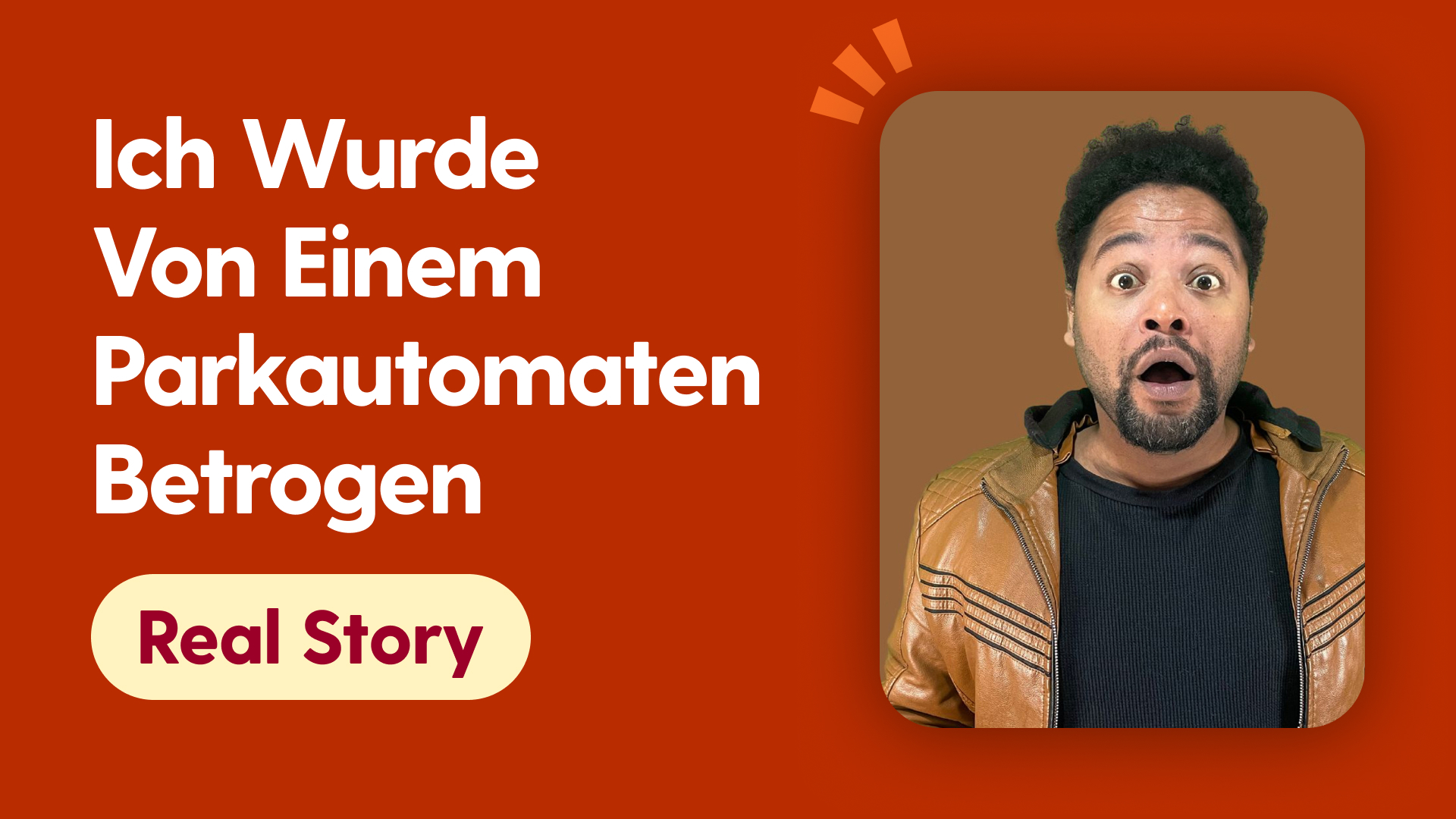 Ich wurde von einer Parkuhr betrogen