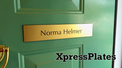XpressPlates for Doors 2 in. by 10 in.
