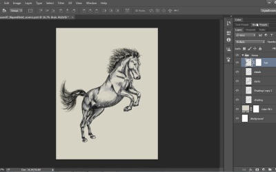 Digital Drawing 101: Drawing Animals - How to Draw Hair, Highlights and Effects Digital Drawing 101: Drawing Animals - How to Draw Hair, Highlights and Effects