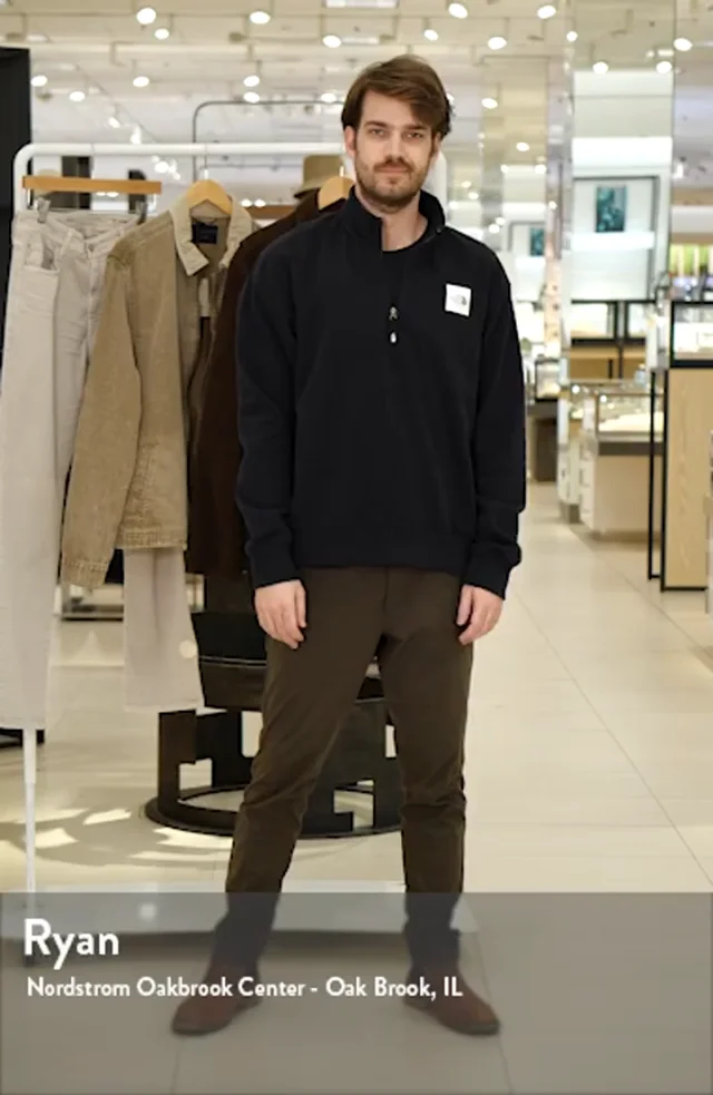スウェット・トレーナー THE NORTH FACE Half Dome Mens Quarter Zip Sweatshirt The North Face Box Half Dome Quarter Zip Sweatshirt in gray