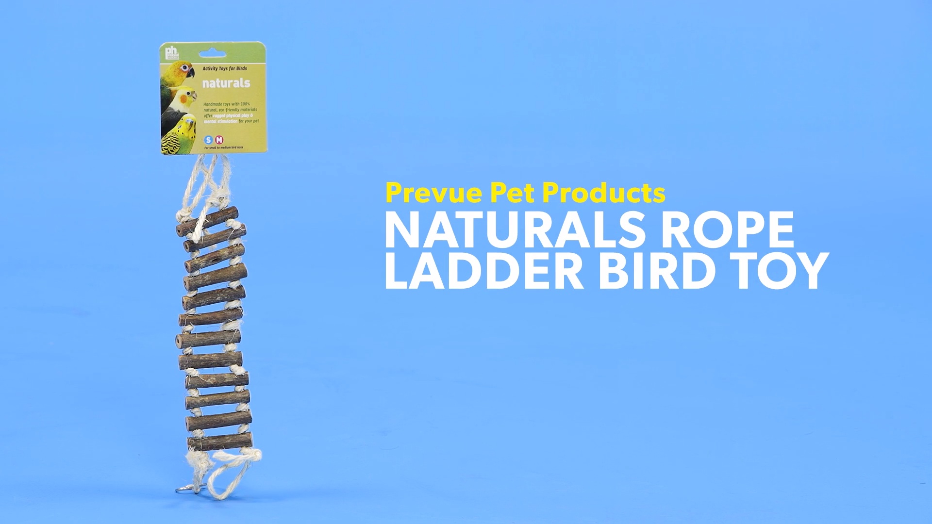 Natural Large Prevue Pet Products Inc-Naturals Large Rope Ladder 
