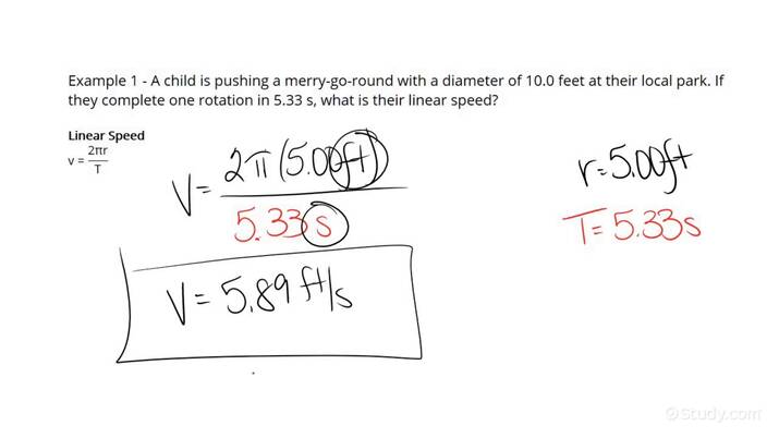 how-to-calculate-the-linear-speed-of-an-object-in-circular-motion