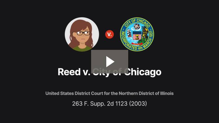 Reed v. City of Chicago