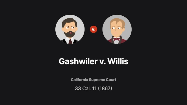 Gashwiler v. Willis