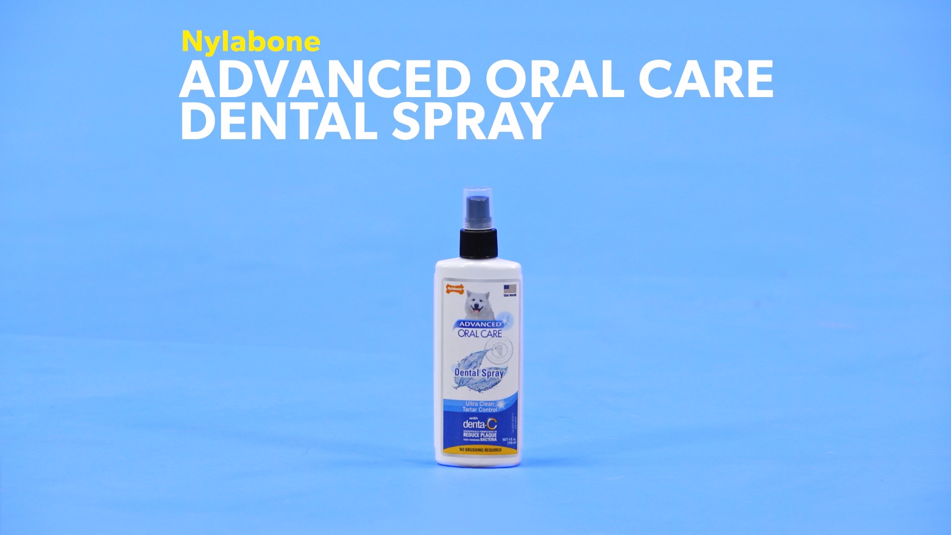 Nylabone advanced oral outlet care dental spray