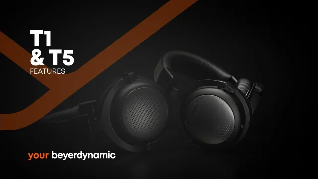Feature Video of the new high-end headphones T1 and T5