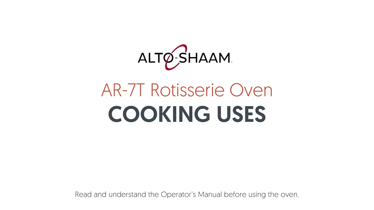 Alto-Shaam AR-7T Self- Cleaning Electric Countertop Rotisserie Oven with 7  Spits - 208V, 3 Phase
