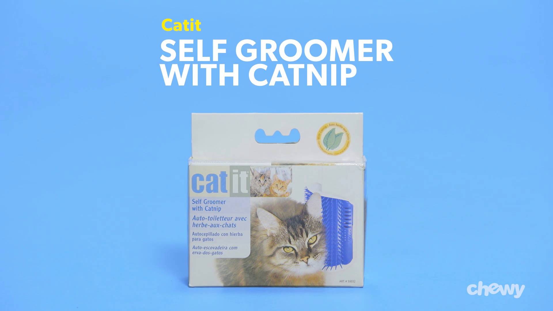 catit self groomer with catnip