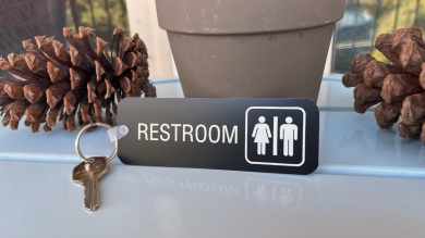 Room 1 Double Sided Keychain