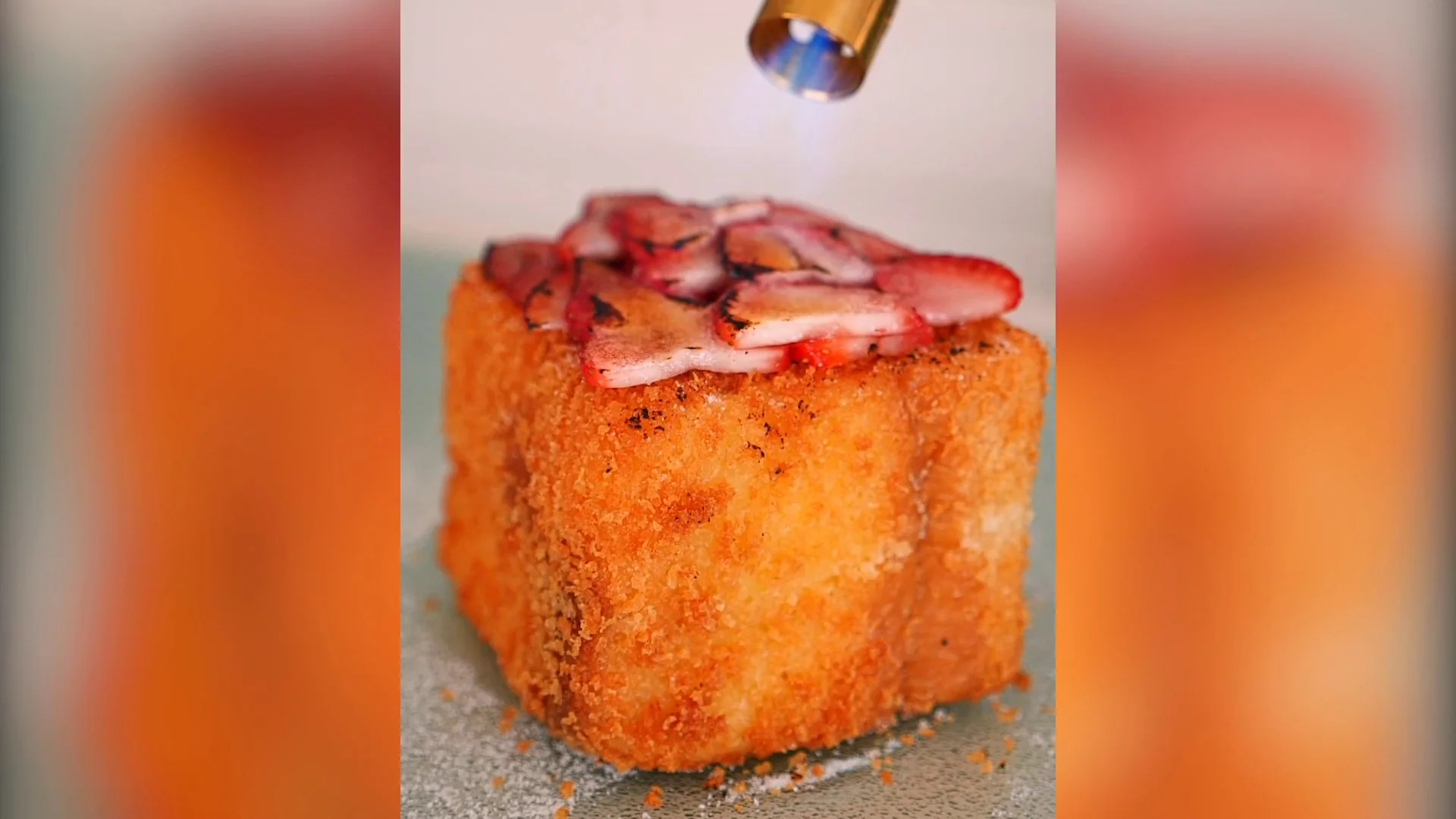 Bernzomatic | French Toast with Brûléed Strawberries | Video Library